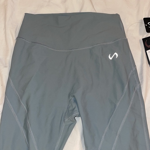 TLF Techne High Waisted Workout Legging (Harbor Green) - Picture 3 of 5